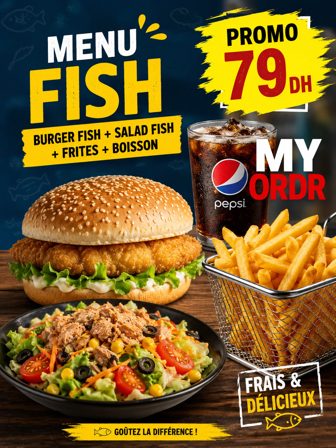 Menu fish