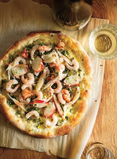 Pizza fruits de mer