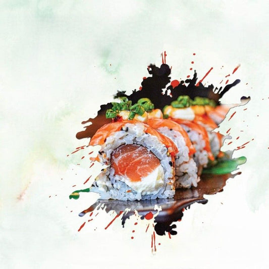 California Rolls Saumon (8 pièces)